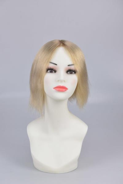 Perruque de cheveux bouclés avec dentelle frontale, 100 % cheveux humains, perruques courtes