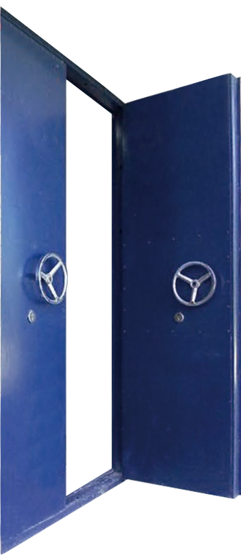 Finished Sealed Steel Explosion Proof Door For Hazardous Environments