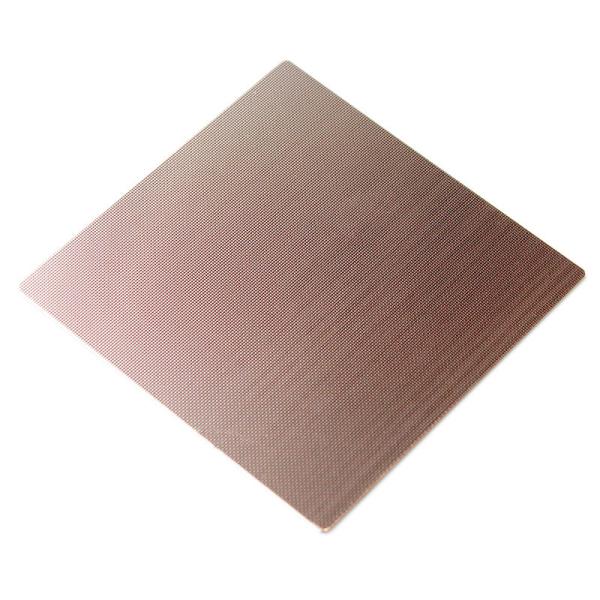 SUS 304 grau 1219mmx2438mm Pequeno diamante em relevo de aço inoxidável folha metálica texturizada para decoração de restaurante