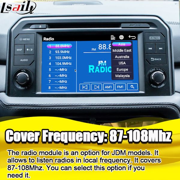 NISSAN Multimedia Interface OEM Android Upgrade for GT-R 2017+Integrated Wireless CarPlay, YouTube, NetFlix,Android Auto