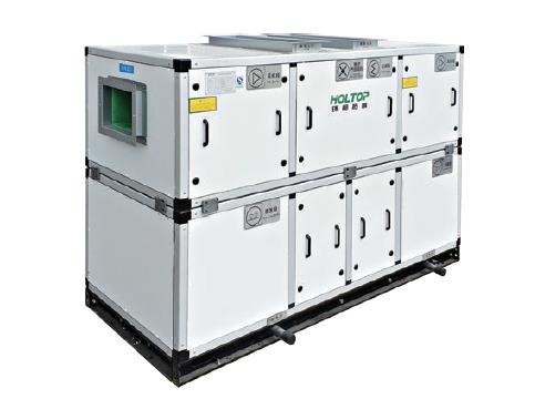 Condensing Exhaust Heat Recovery AHU offering operation and enhanced indoor air through intelligent control and heat recovery