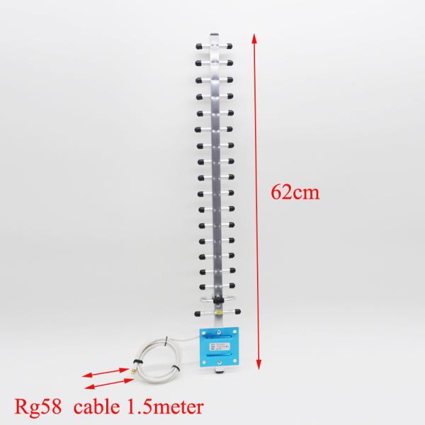 20dbi 3g 1710-2170 Mhz Yagi Antenna 1800 2100 4g 3g Outdoor Antenna 4g Lte SMA Male Yagi Antenna 3g 4g Antenna External