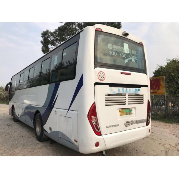 Масл-электрические гибридные двойные двери двигателя 155kw WP электротранспорта кроют кожей автобус используемый местом тренера Zhongtong LCK6101 47Seats