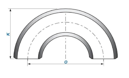 180 Degree LR and SR Elbow Butt Welding Pipe Fittings Seamless Carbon Steel A105 Pipe Fittings SCH5-STD-SCH XXS