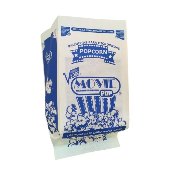 FDA 4 Colors Printing Popcorn Machine Bags 3 Oz Popcorn Bags
