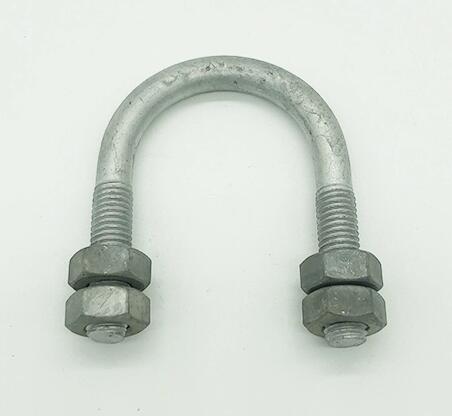 Zinc Plated ASME M20 Galvanized Hex Head Bolt U Type Bolts