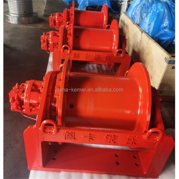 Top-Selling 3 Ton Hydraulic Winch with 2000-13500lbs Capacity and 100-1000m Rope Length