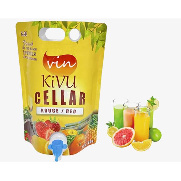 PET AL NY PE Or Custom Material Stand Up Pouch With Spout Butterfly Valve Oem Suitable For Beverage And Food Packaging