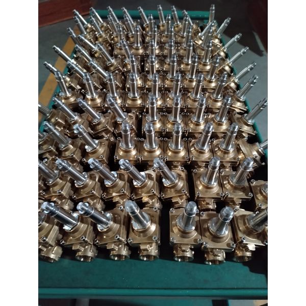 Premium Normally Open Brass Solenoid Valve For Industrial