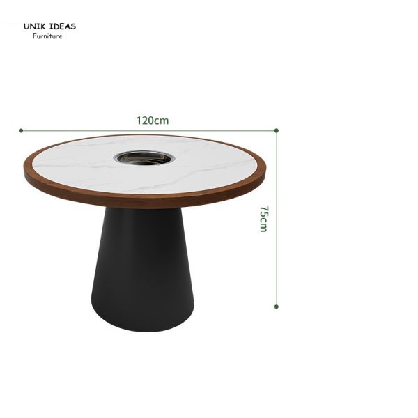 Modern Design Restaurant Dining Table and Chairs Coffee Shop Commercial Furniture Set Solid Wood Chairs Booth Sofa Seats