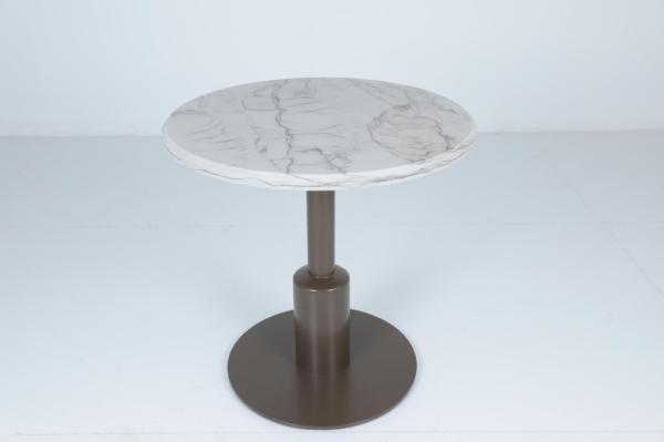 Modern Simple Natural Marble Round Coffee Table