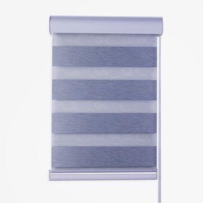 Automatic Smart Control Blackout Zebra Blinds For Office Home