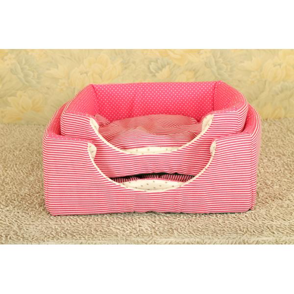 Free shipping high quality dog cooling beds canvas sponge pet beds for sale china factory