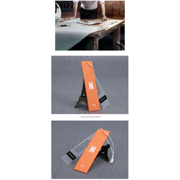 Свадьба Debossing OEM благодарит вас hangtag качания картона с веревочкой