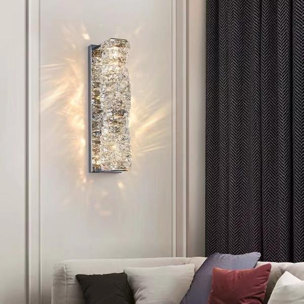 Crystal wall Lamp Hotel Led Brass Wall Lamp Bedroom Wall Reading Lights