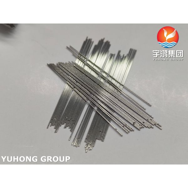 30G SUS304 Dental Irrigation Needle Tube For Root Canal Therapy , Two Vents , Closed End