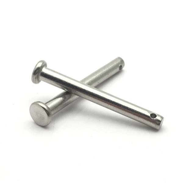 Din 1444 B 5/8 X 1 5/8 Flat Head Stainless Steel Clevis Pin With Hole
