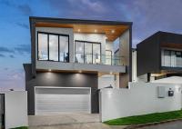Résidence exécutive maison préfabriquée offrant style de vie cadre en acier léger villa de luxe