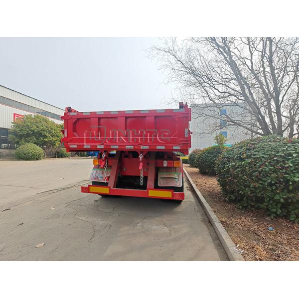 China Brand 3 Axle Hydraulic Grain Camions-Remorques Dumping Rear End Dump Tipper Semi Trucks Trailer for Trucks