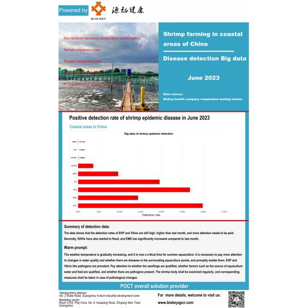 Вирус синдрома белых пятен с креветками ваннамей WSSV Rapid Test Kit Prawn Baculovirus PCR Kit