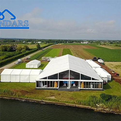 1000 People Party Marquee Tents Modern Fashion Luxury Party Large Clear Tent Birthday Party