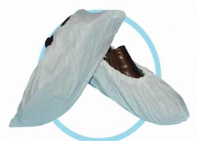 Lightweight  Surgical Shoe Covers Guards Wearable White Color 15 X 40 Cm