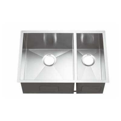 Banca da cozinha dobro Undermount do canto da bacia do agregado familiar com garantia vitalícia