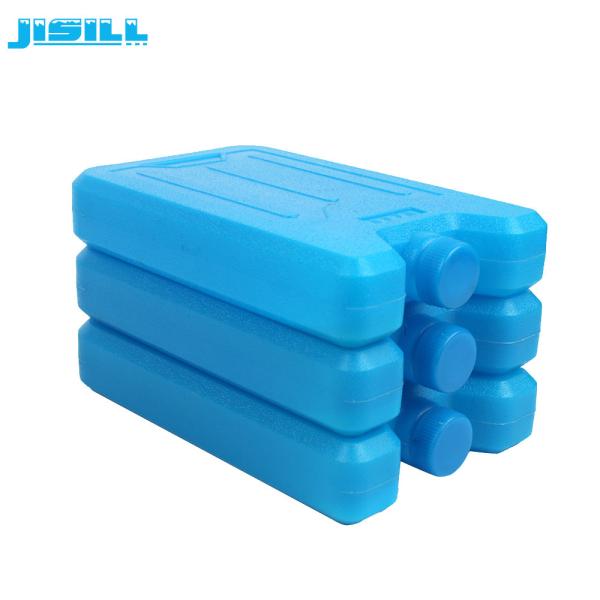 Venda Quente reutilizável de qualidade alimentar plástico de casca dura gel reutilizável tijolo de gelo para saco de almoço para alimentos congelados