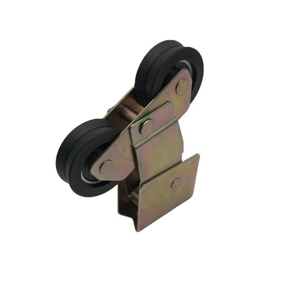Recyclable Steel Greenhouse Door Wheels Arcadia Door Rollers 30kg Load