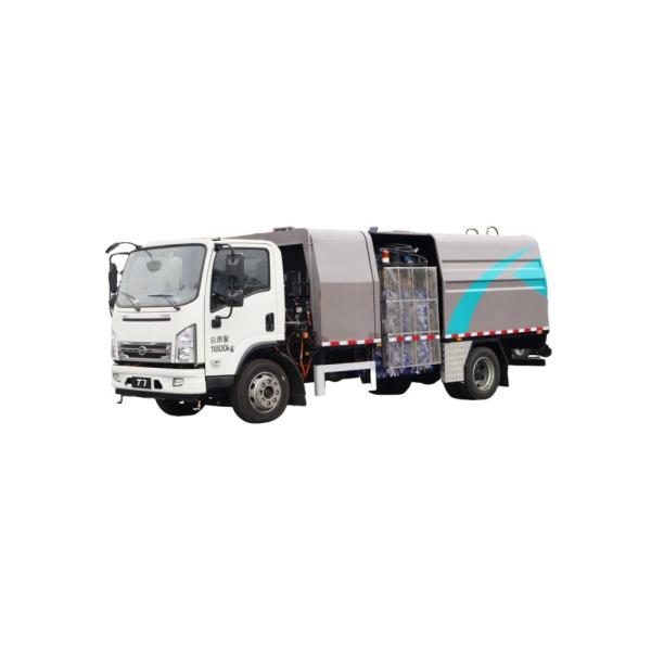 Pure Electric Energy Type Mounted Guardrail Cleaning Machine Efficiently Maintaining Road Safety with Zero Emissions