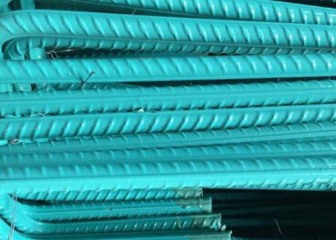 Rebar Bonding Alloy Powder Coating , Good Toughness Metallic Red Powder Coat