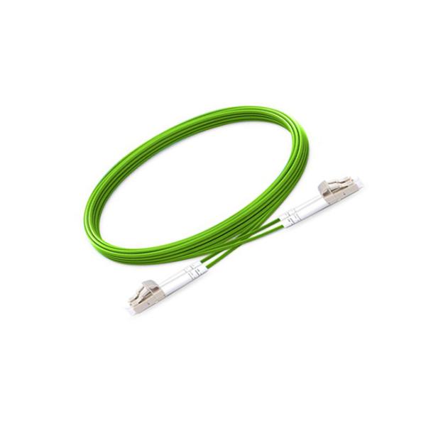 100G OM5 50 / 125 Wide Band Multimode LC LC Fiber Optic Patch Cables PVC / LSZH