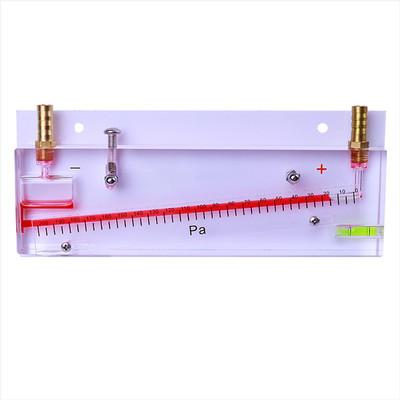 KMC-DP-200 Red Oil Micro Pressure Gauge for Civil Air Defense Fire Protection