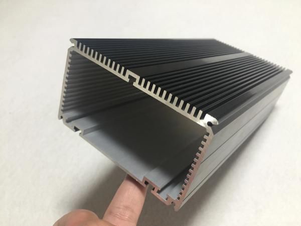 Large Diameter Aluminium Heat Sink Profiles Industrial Aluminium Heatsink Enclosure