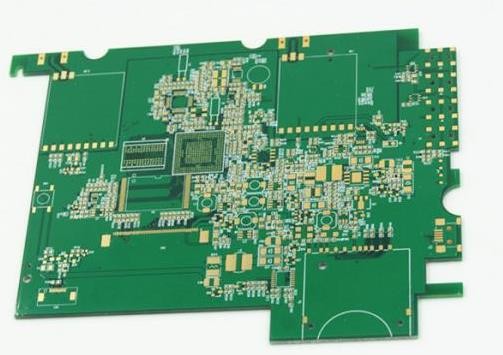 ISO PCB Board Service Thick Gold Inner / Outer Copper HDI Printed Circuit Board