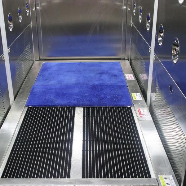 Túnel automático antiestático do chuveiro de ar da indústria da microeletrônica para o material