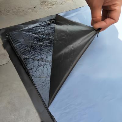 Tensile Strength Bitumen Self - Adhesive Membrane Sheet 1.5mm Thickness For Subway Tunnel Waterproofing