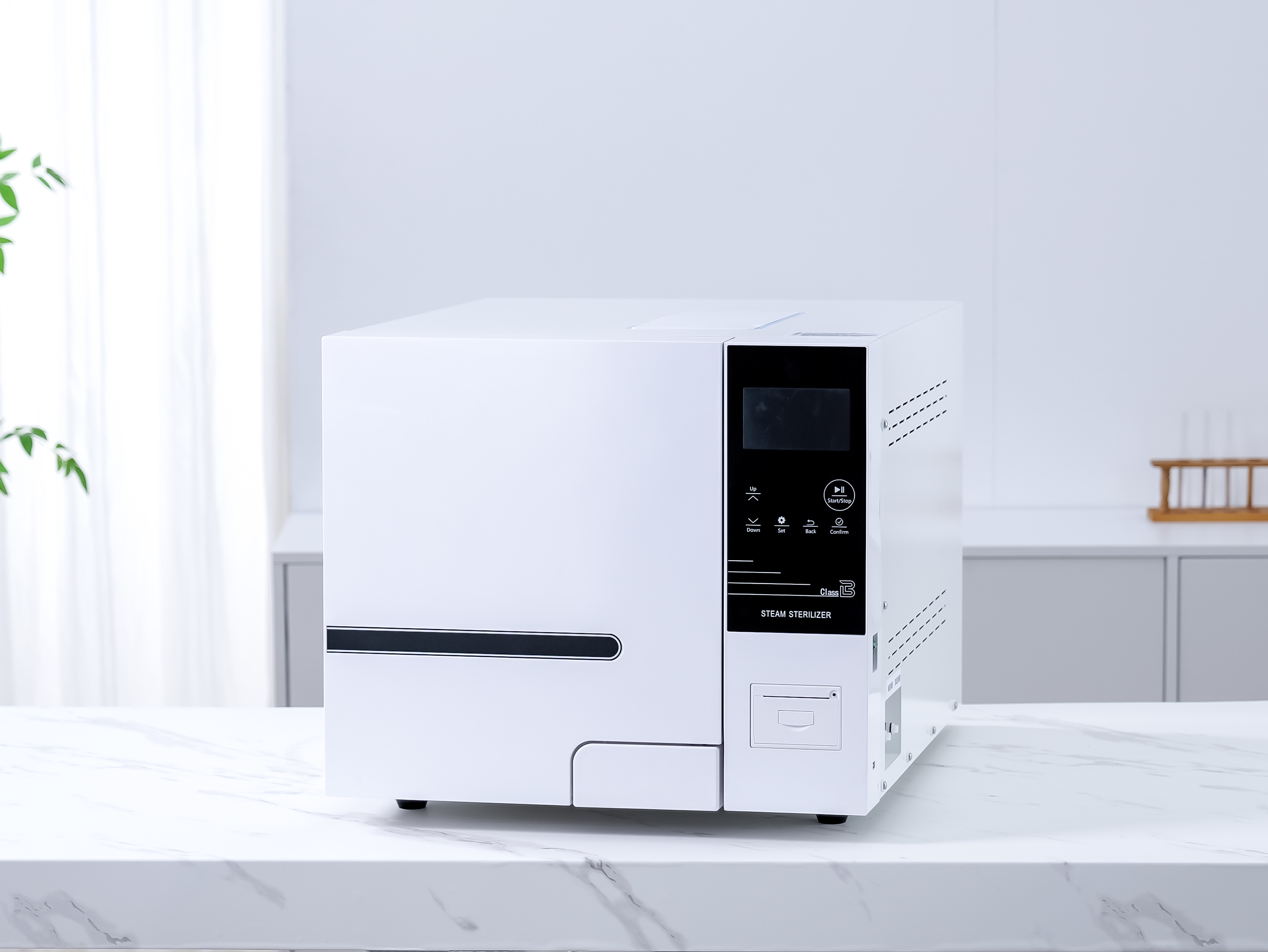 Class B Vacuum Steam Sterilizer Bottom-Open Dental Autoclave for Hospital Clinic Laboratory Instrument Sterilization