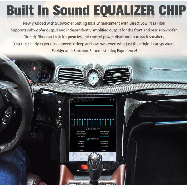 Андроид 11 13,6» автомобильных радиоприемников экрана касания для ОБЩЕГО РУКОВОДСТВА GranTurismo 2007-2017 Maserati GT