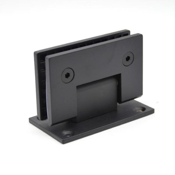 Stainless steel Bathroom hinge RS802, Square 90 degree, wall to glass connector hinge, satin, mirror, golden, black