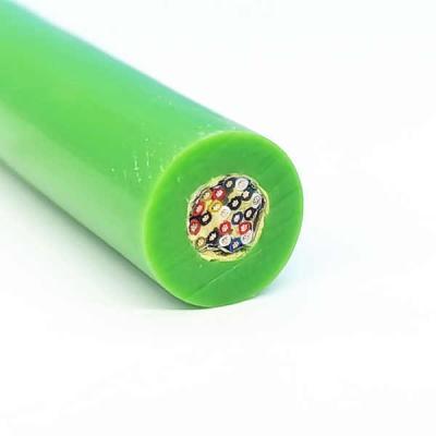 Waterproof Shieded 21 Core PUR Sheath Underwater Robot Cable for Diving 300V Current