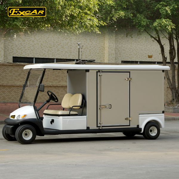 2 Person Al Rear Cargo Box Utility Golf Carts With 1 Year Warranty Time
