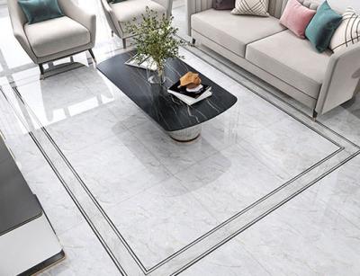 jet d'encre 3D imprimant la tuile de luxe de porcelaine d'or, pleine tuile 3pcs vitrée polie de 800x800mm