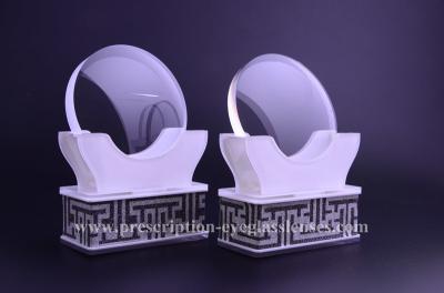 Semi Finished 1.59 Polycarbonate Flat Top Lenses Blanks Anti Glare