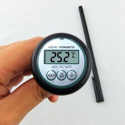 TL884 -50 To 300℃ Digital Instant Read Meat Thermometer with Stainless Steel Probe for Kitchen Cooking Candy Grill BBQ Thermometer
