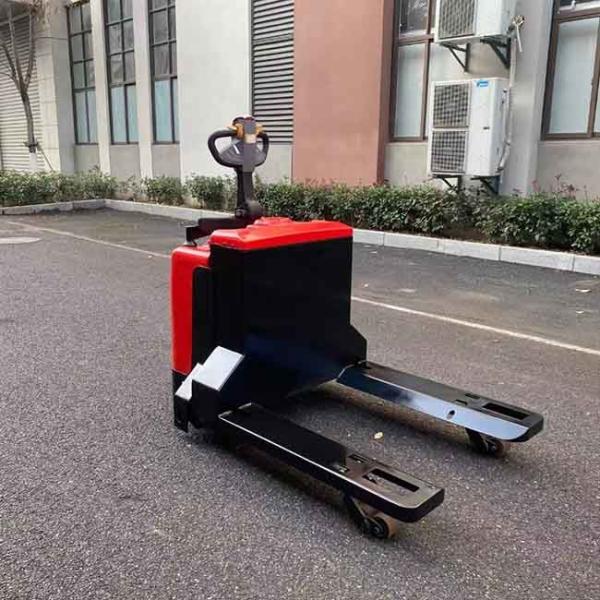 SGS Electric Pump Truck 4000kgs 4T Electric Pallet Truck Use To Carry Paper Roll