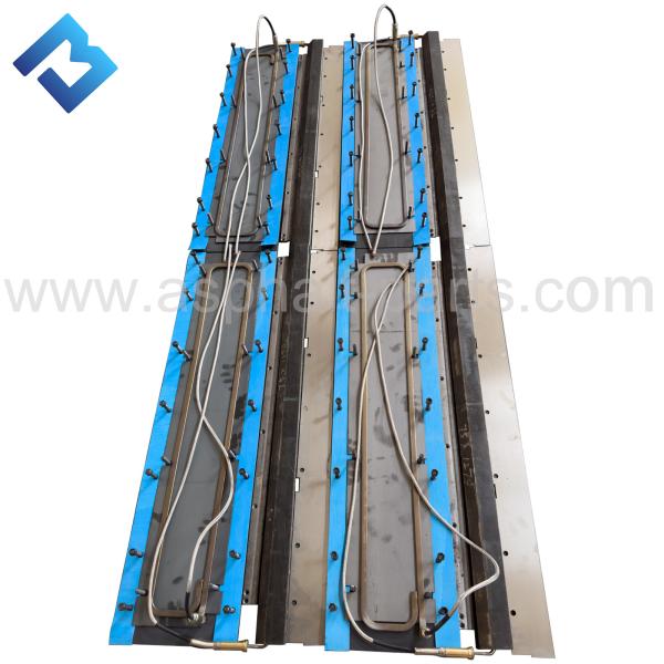 High Quality AB500-2TV Basic Screed Plate For Asphalt Paver Stove 2051692 Screed Plate Kit Material NM400 Hardox400