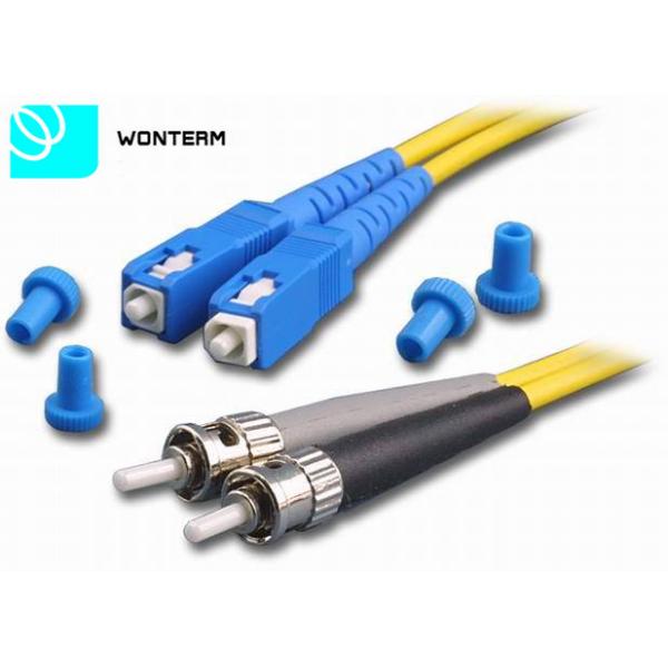 Round Wire Fiber Optic Patch Cord with SC, LC, ST, FC Connectors