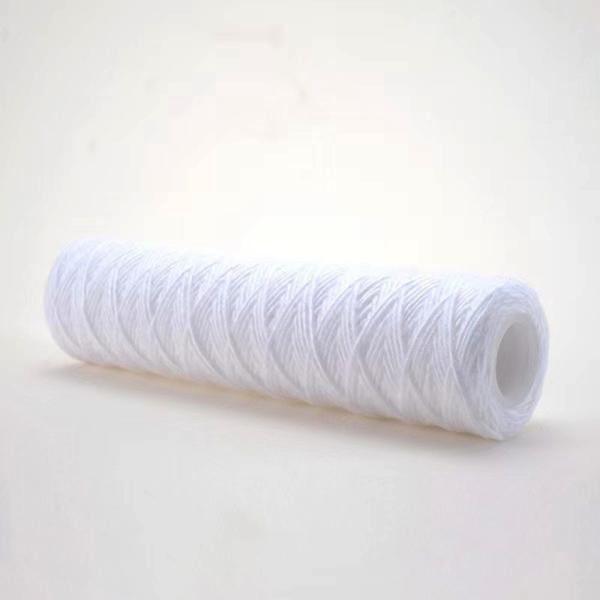 10 20 30 40 Inch 1 3 5 10 Micron String Wound Filter Cartridge for Water Pretreatment