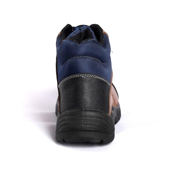 Shengjie OEM Travail Anti-dérapant Lace-up chaussures avec Pu type de fermeture de semelle extérieure chaussures de sécurité en cuir authentique